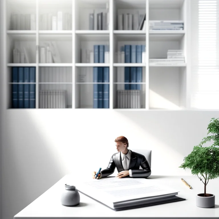 Legal advisor discussing real estate contract with agent